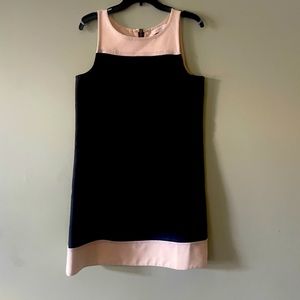 Women black and pink dress